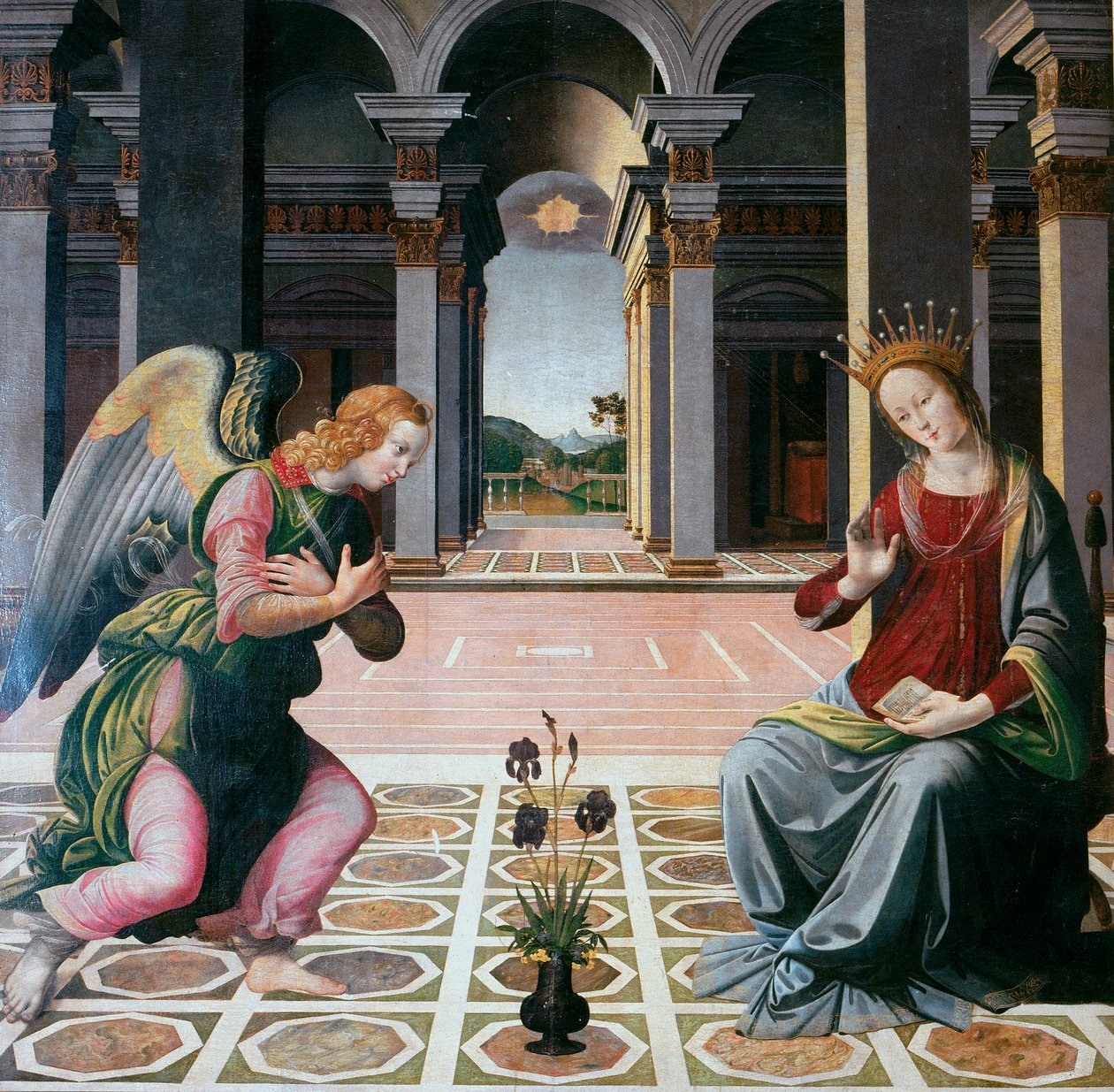 Bebudelser gift av Pietro del Donzello