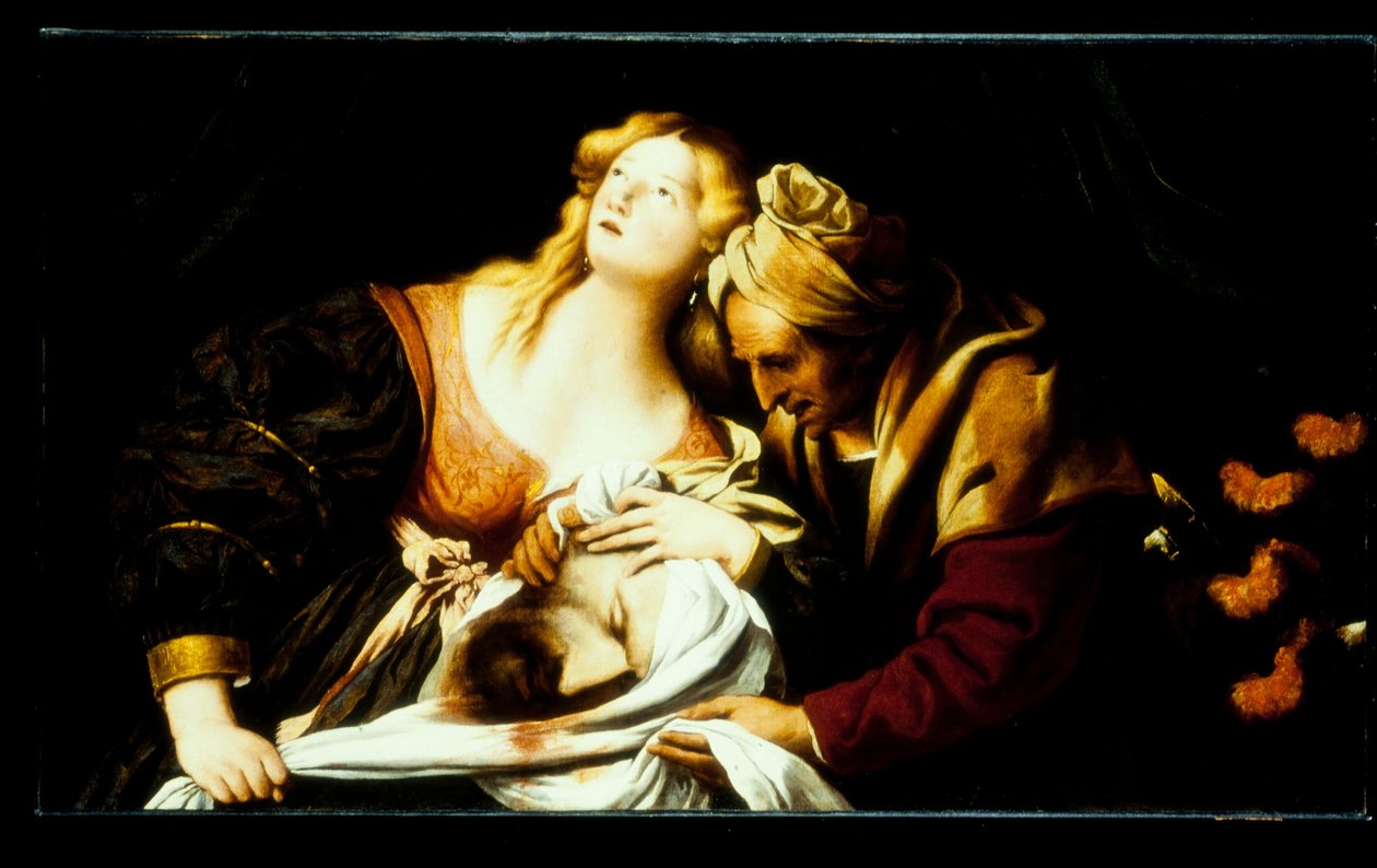 Judith med huvudet av Holofernes av Pietro della Vecchia