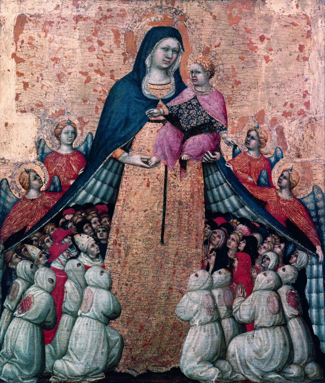 Jungfru från Misericordia av Pietro di Domenico da Montepulciano