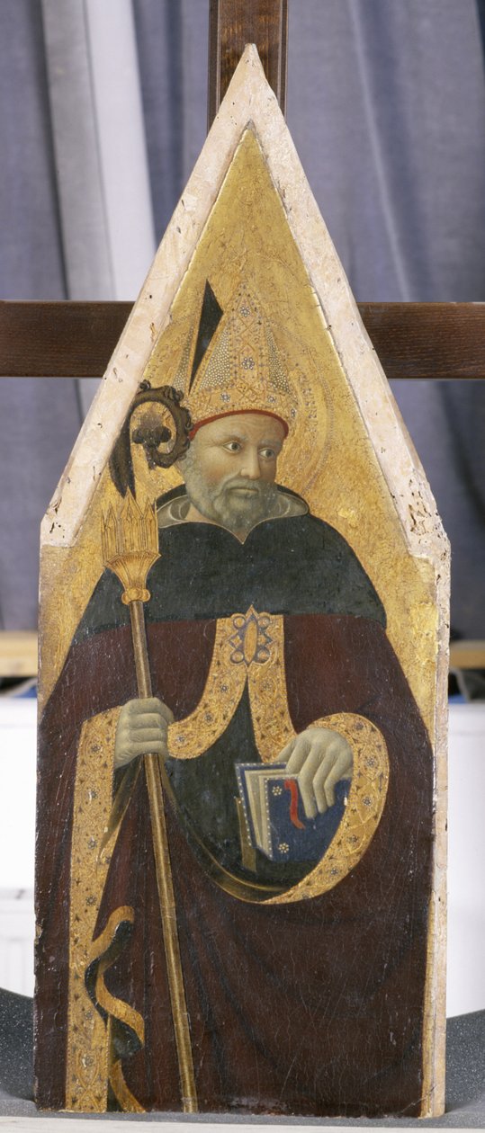 St. Augustine, ca 1440 (tempera på poppelträ) av Pietro di Giovanni di Ambrogio Pietro di Giovanni di Ambrogio