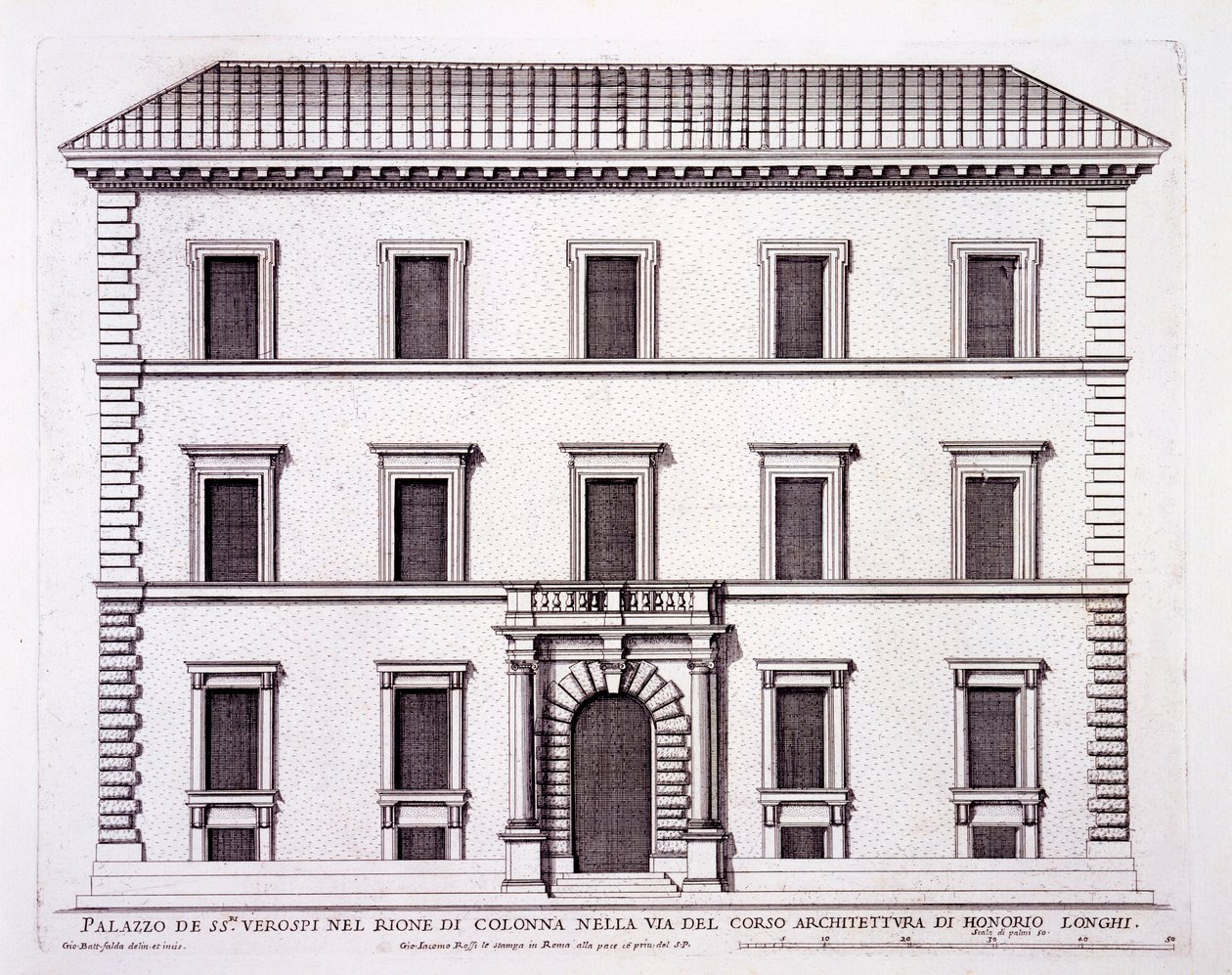 Palazzo Verospi, Rom, från 