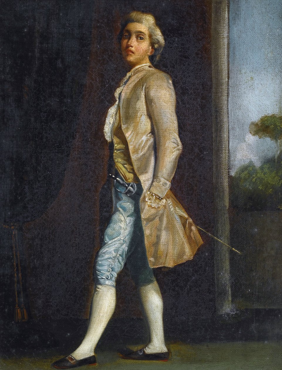 "Porträtt av Giacomo Girolamo Casanova (1725-1798)" av Pietro (circle of) Longhi