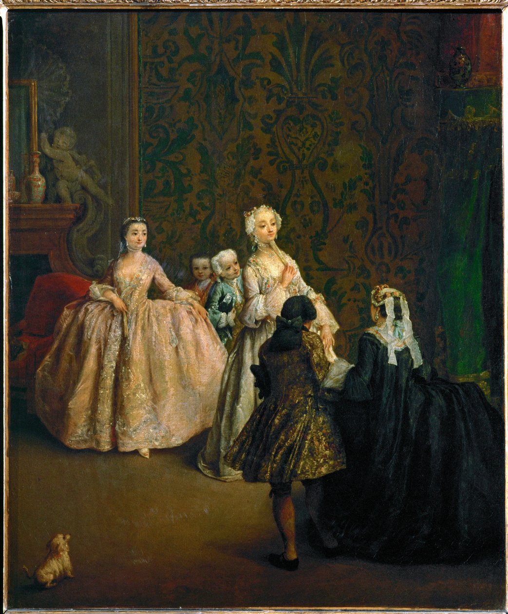 Presentationen ... av Pietro (manner of) Longhi