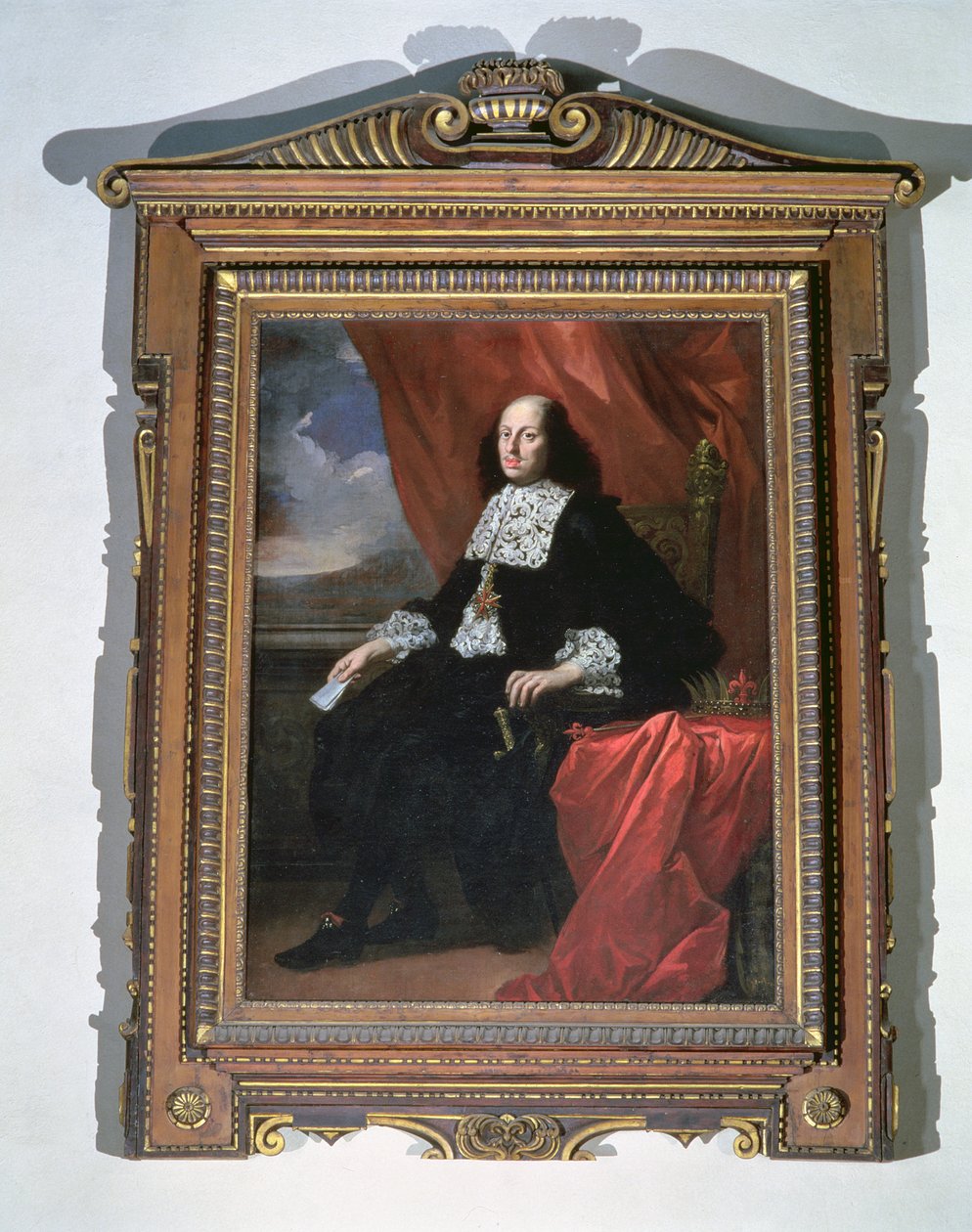 Porträtt av storhertigen Cosimo III (olja på duk) av Pietro Dandini