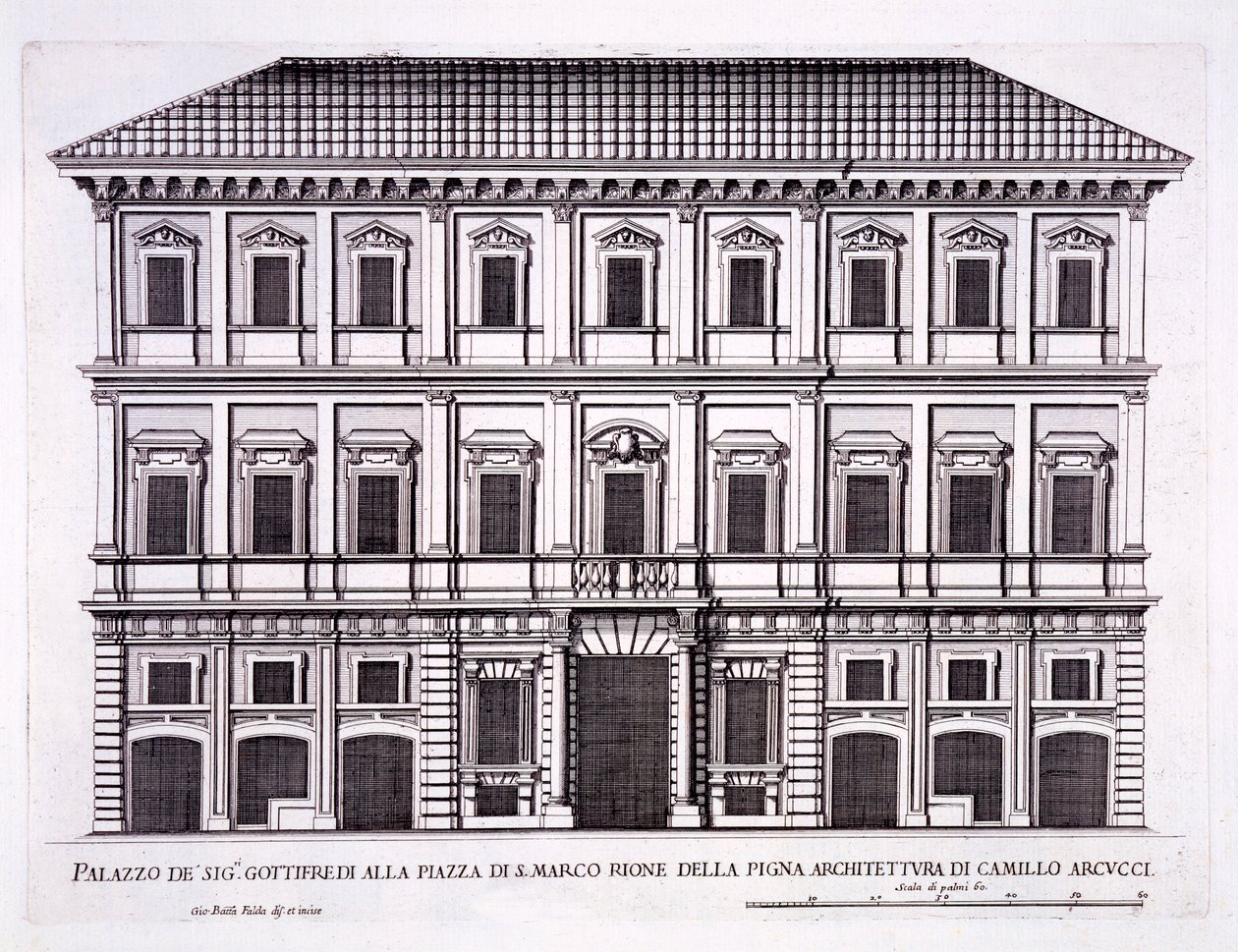 Palazzo Grazioli, Piazza San Marco, Rom, från 