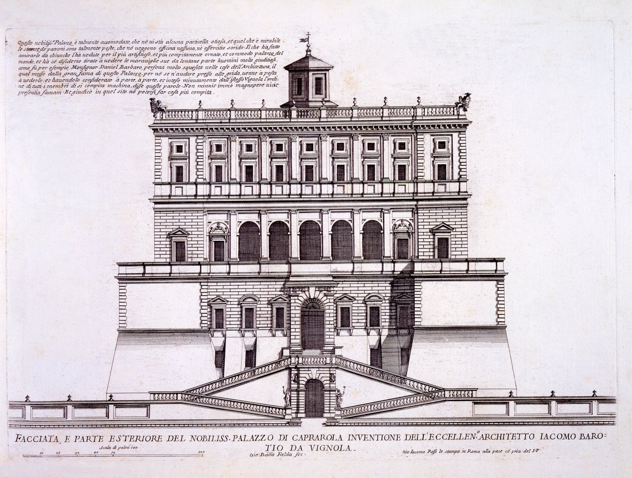 Palazzo di Caprarola, ca 1559-73, från 