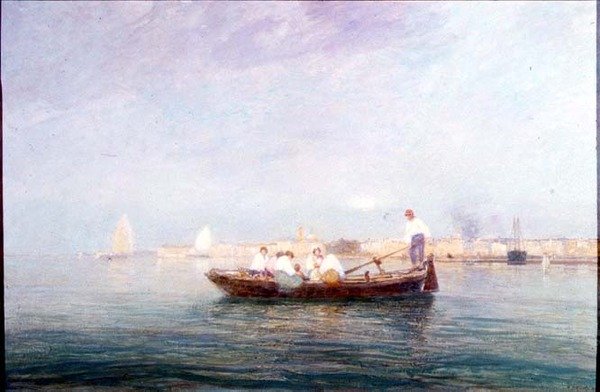 Färjan av Pietro Fragiacomo