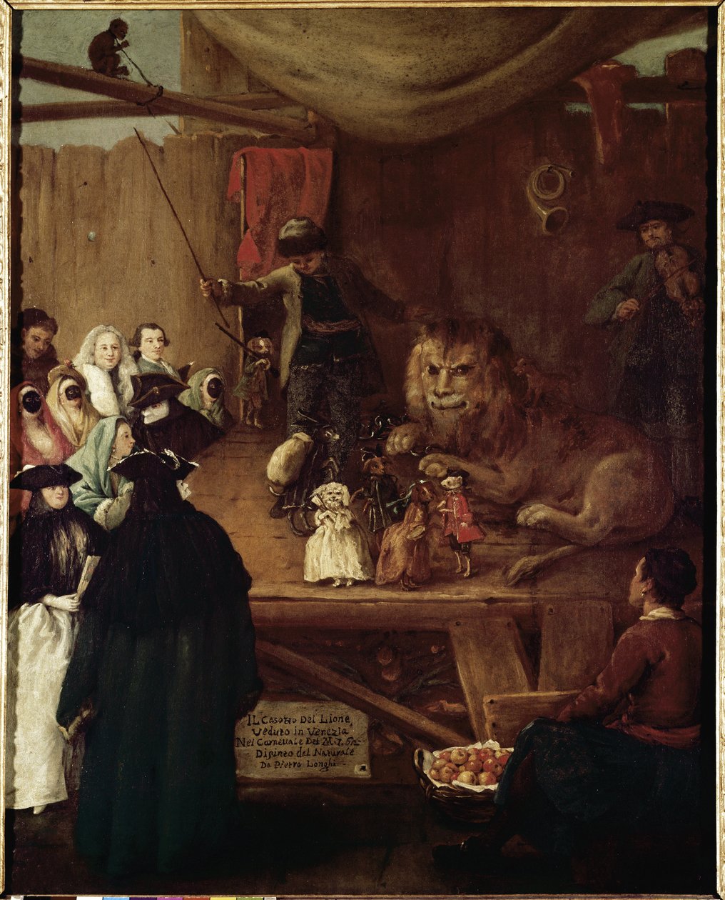 La cabane du lion - Lejonets koja av Pietro Longhi