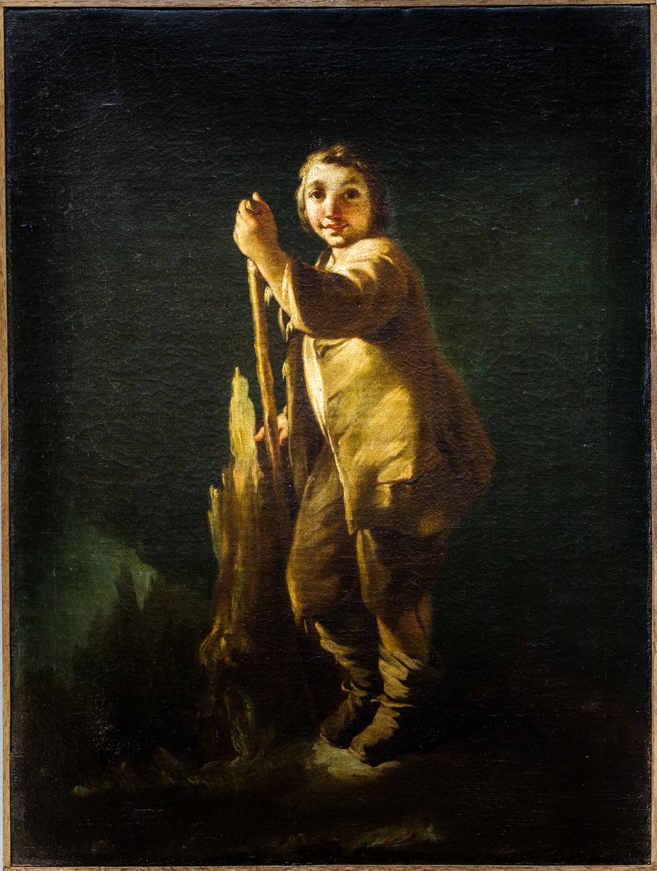 Stående fåraherde, ca 1740 (Olja på duk) av Pietro Longhi