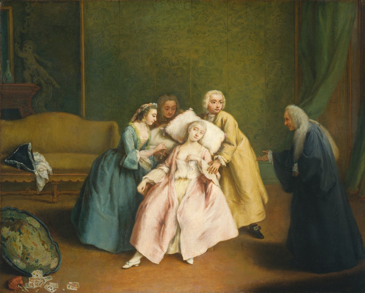 Den svaga av Pietro Longhi