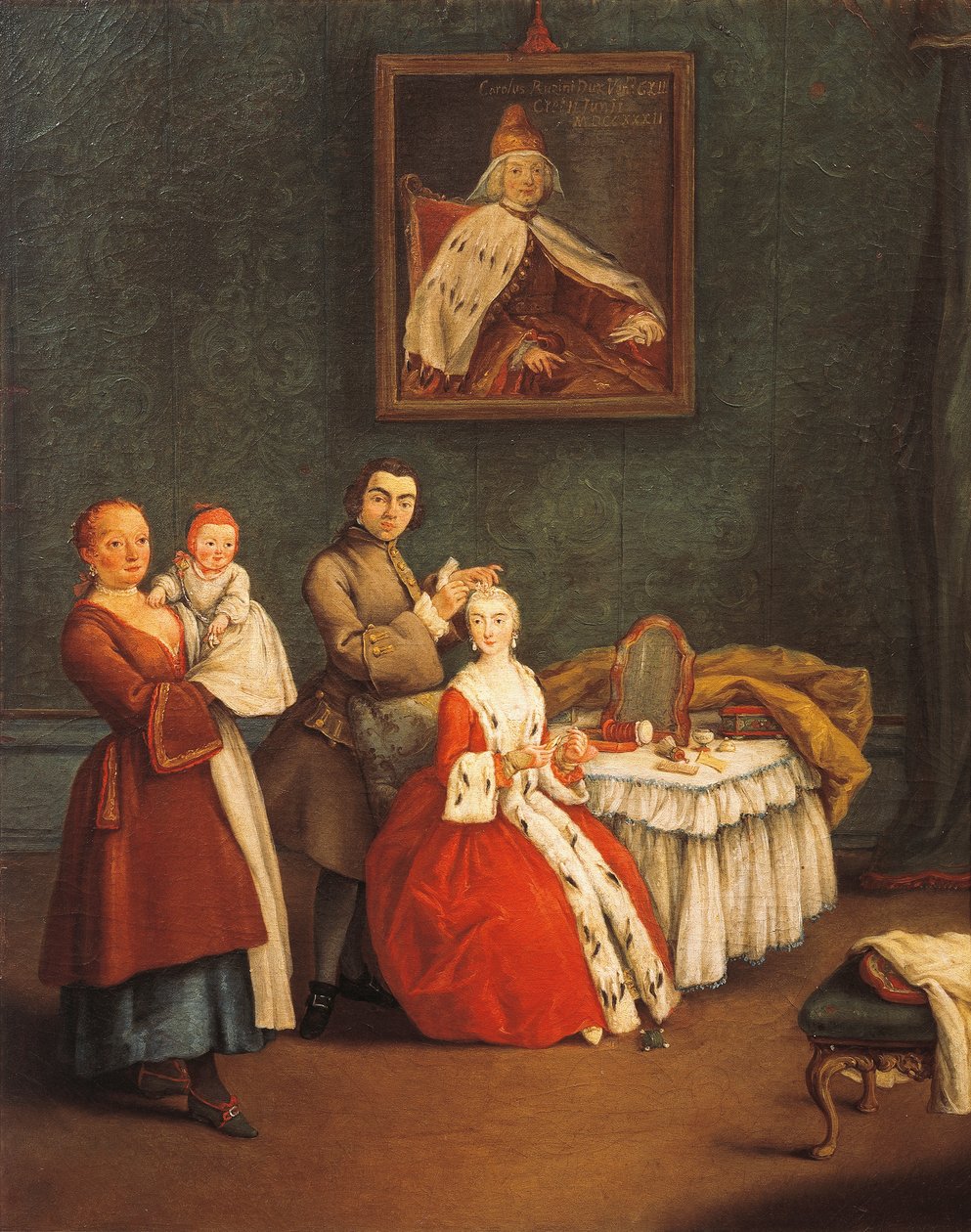 O le teuulu, saunia e Pietro Longhi (1701-1785)swed av Pietro Longhi