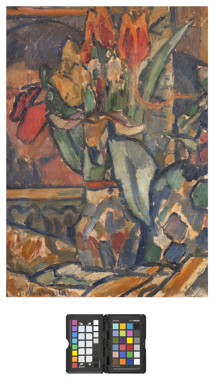 Blommor, 1931 av Pietro Marussig