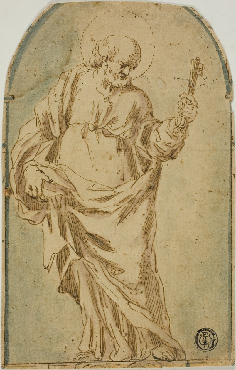 Sankt Peter av Pietro Novelli