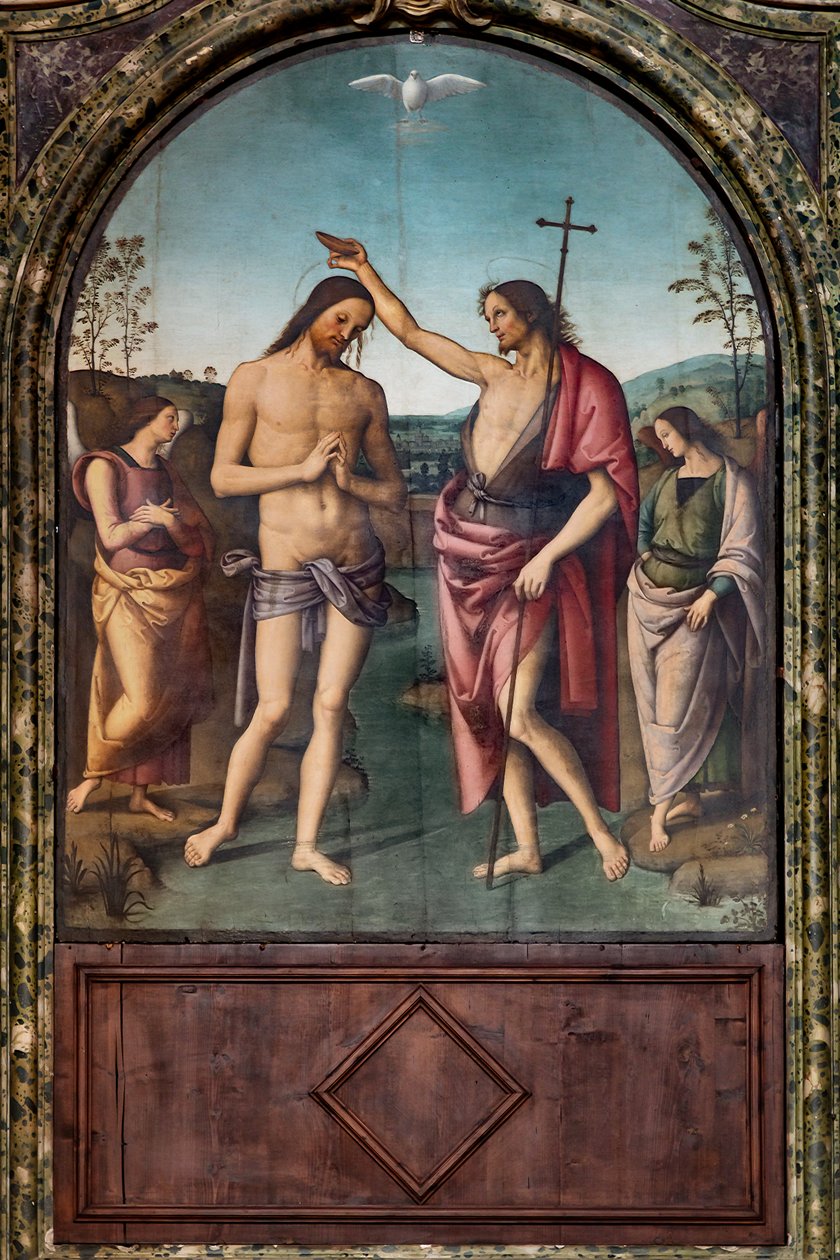 Kristi dop av Pietro Perugino