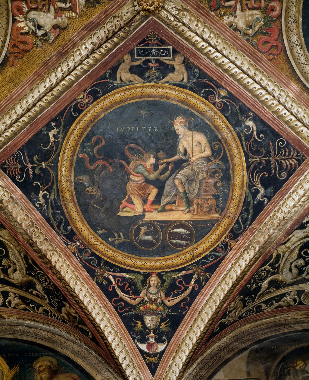 Jupiter av Pietro Perugino