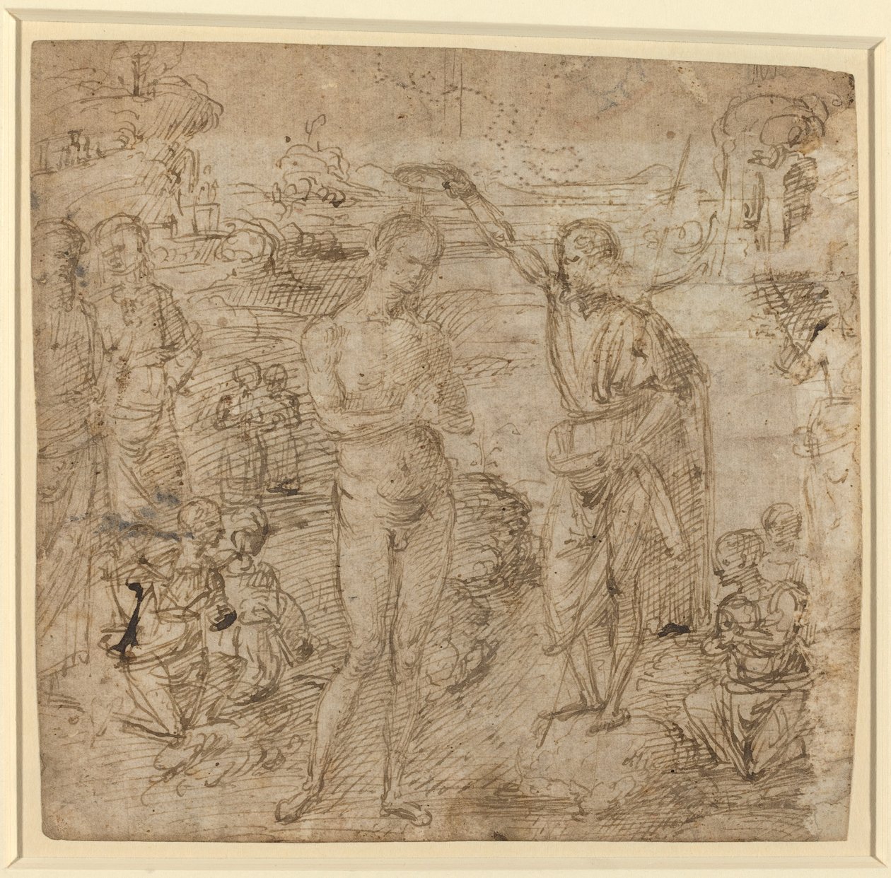 Kristi dop av Pietro Perugino