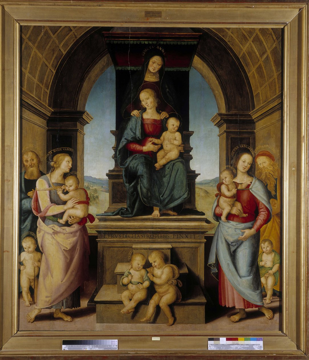 S:t Annes familj av Pietro Perugino