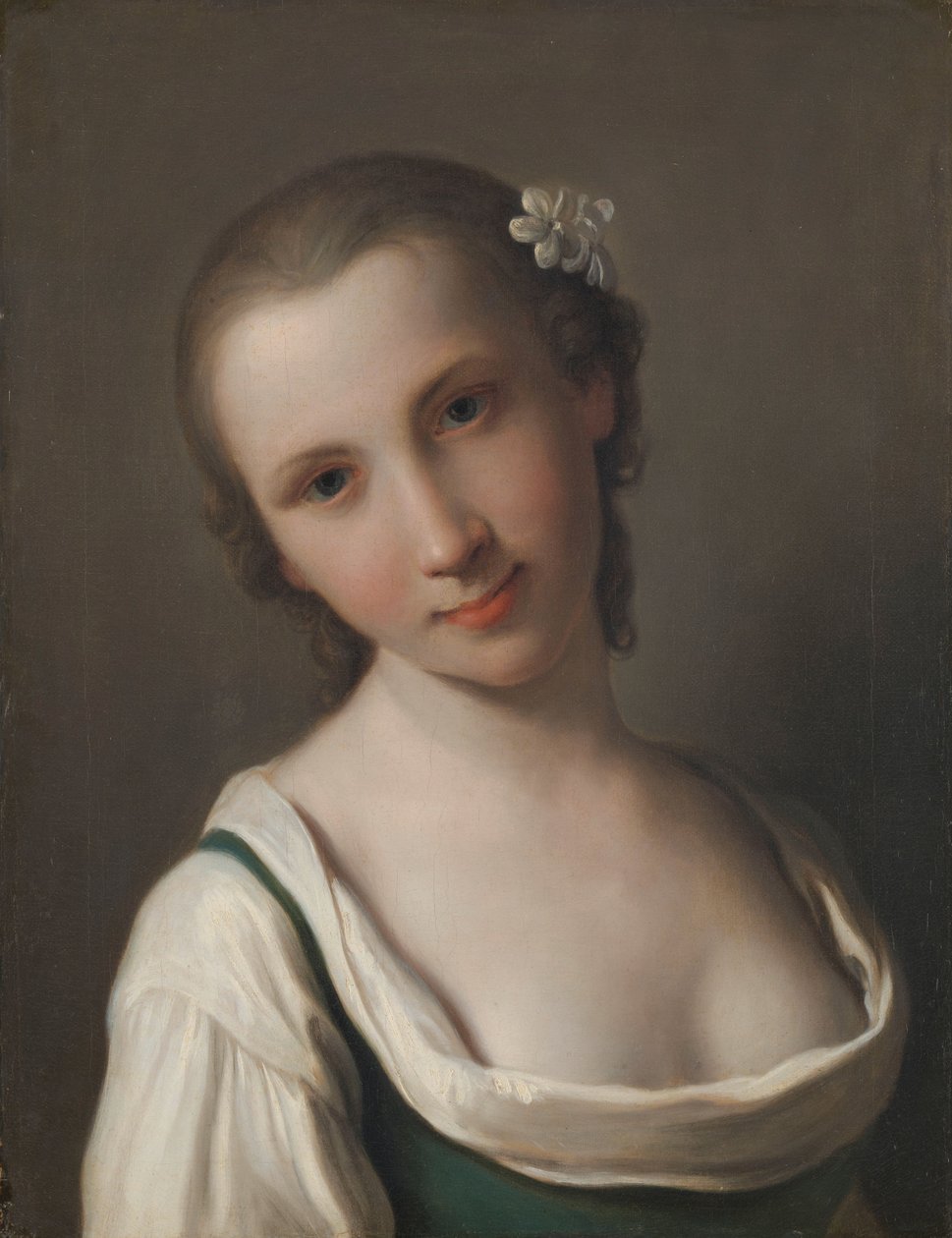 En ung kvinna av Pietro Antonio Rotari
