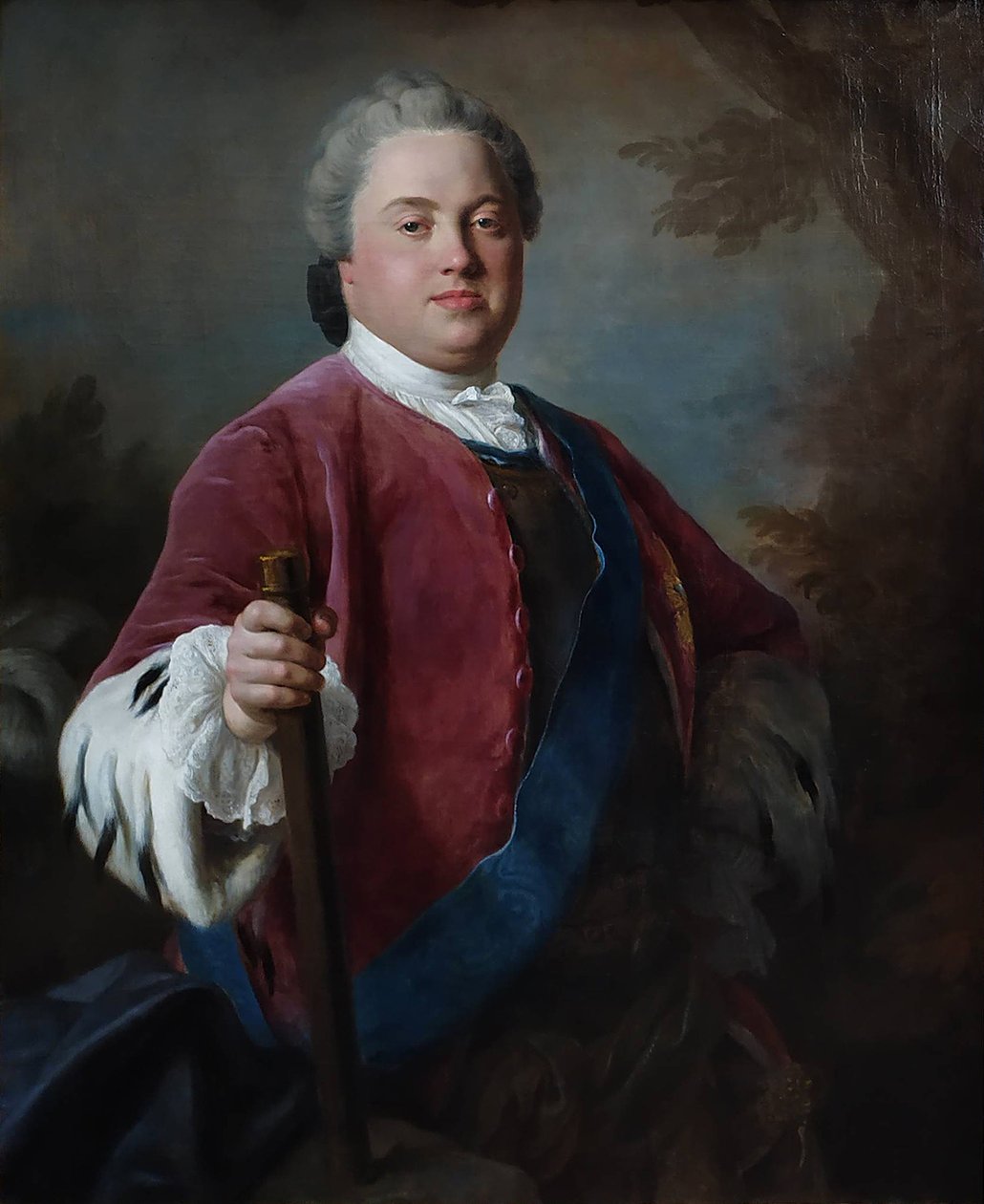 Tyska: Kurprinz Friedrich Christian von Sachsen (1722-1763) Kurfurste Fredrik Christian av Sachsen (1722-1763) av Pietro Rotari