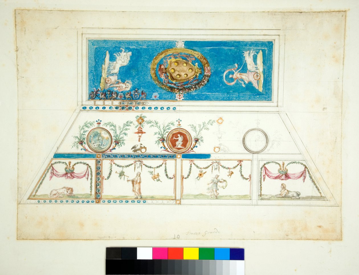 Valv av Villa Madama av Pietro Santi Bartoli