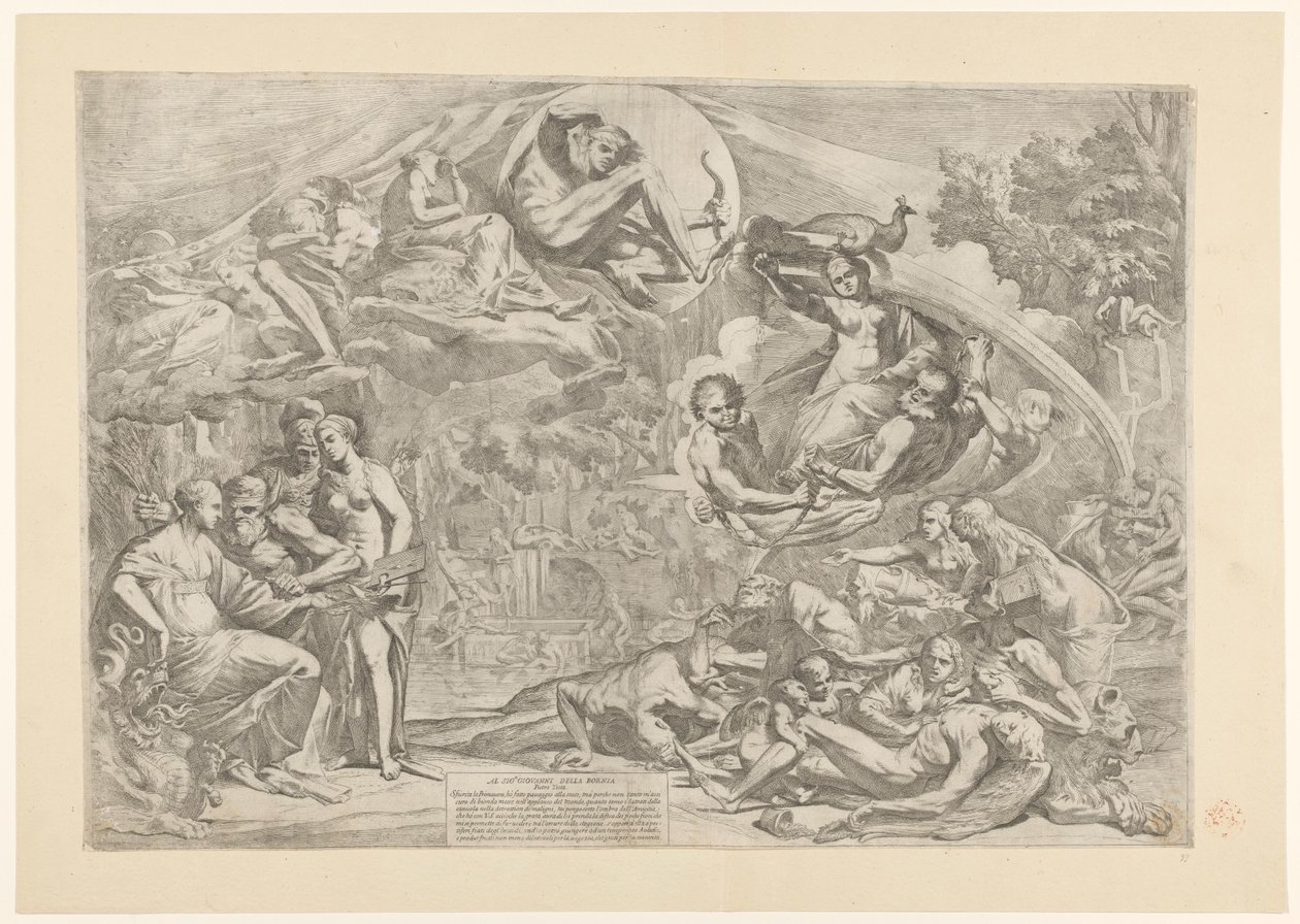 Allegori om sommaren The Four Seasons (serietitel) av Pietro Testa