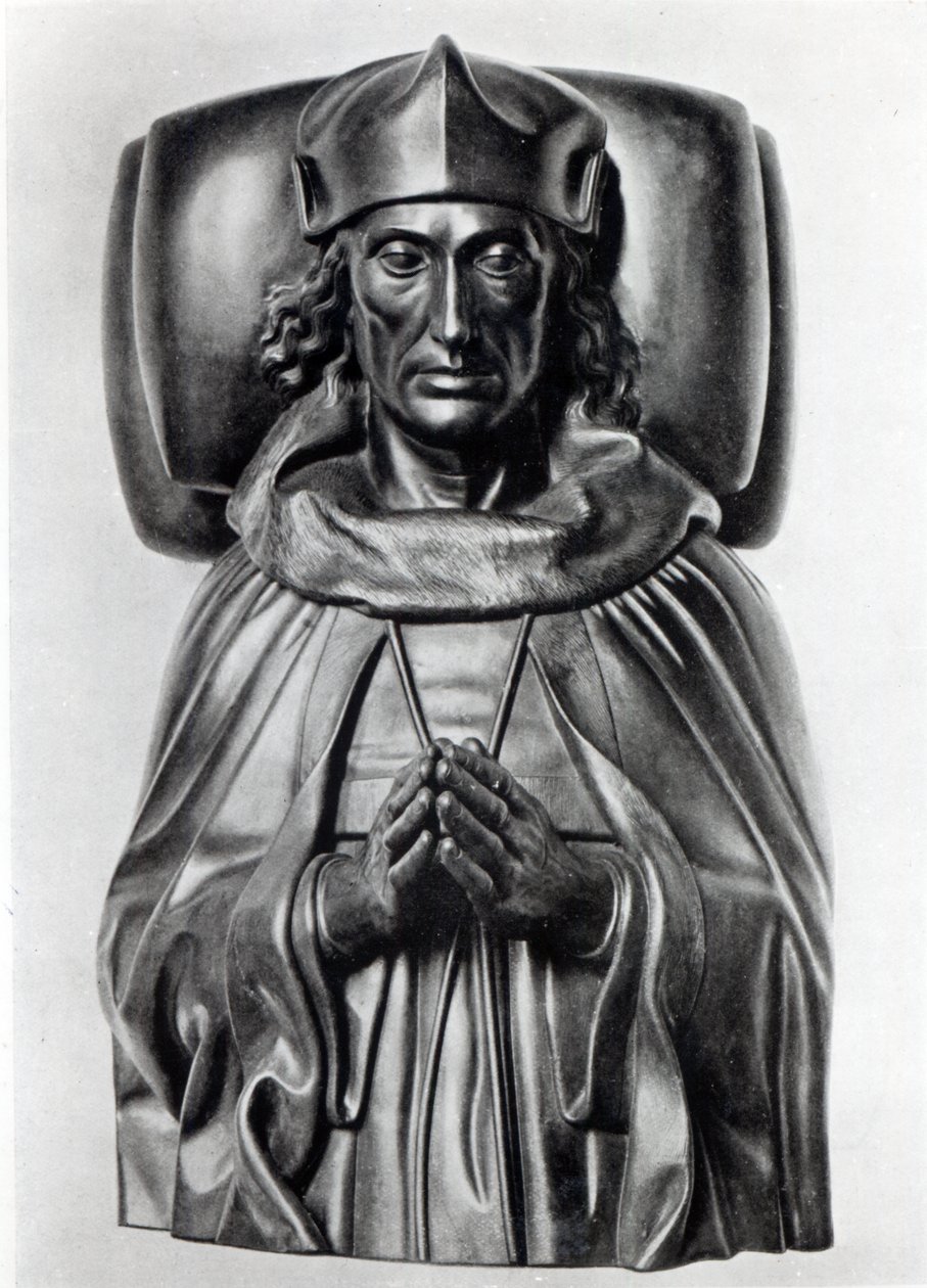 Bild av Henry VII i Westminster Abbey (guld) av Pietro Torrigiano