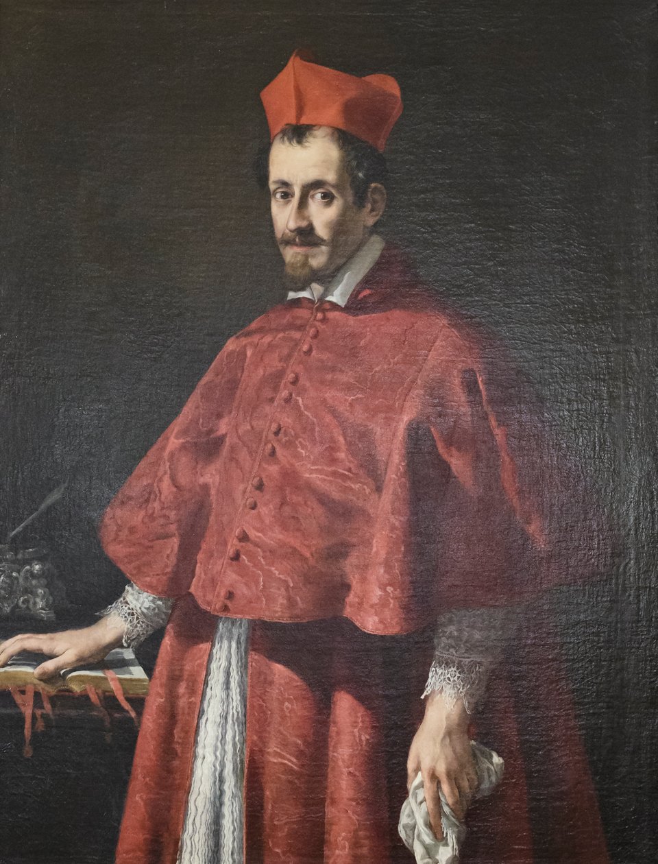 Porträtt av Giulio Sacchetti av Pietro da (1596 1669) Cortona