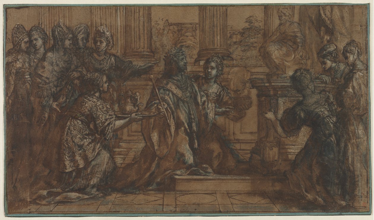 Salomos avgudadyrkan, 1622-1623. av Pietro da Cortona