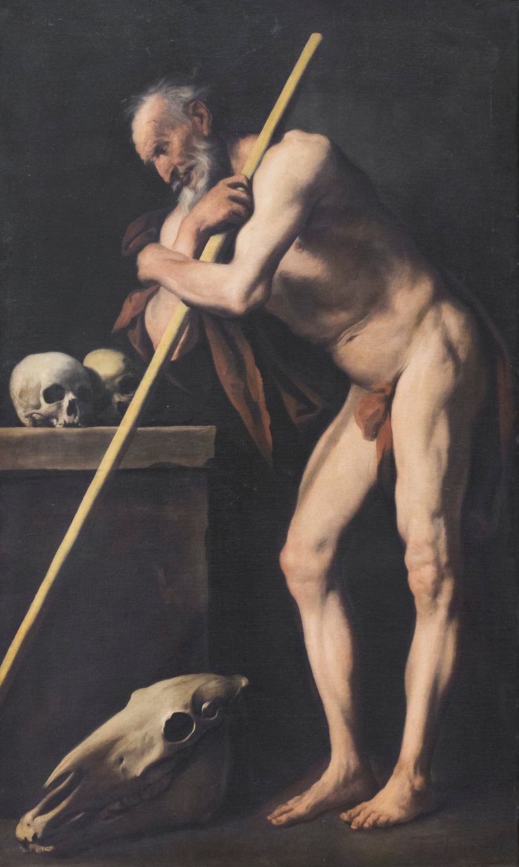En filosof, ca 1650 (olja på duk) av Pietro the Elder Muttoni