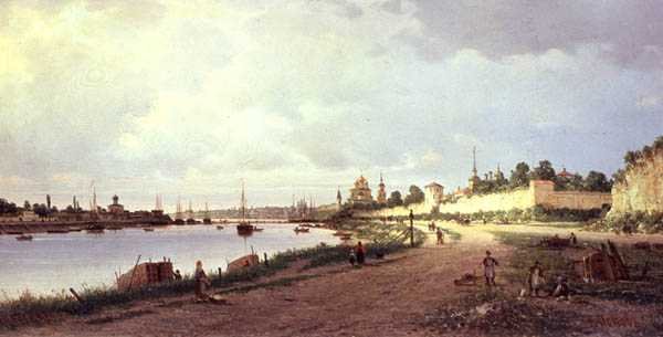 Pskov, 1876 av Piotr Petrovitch Weretshchagin