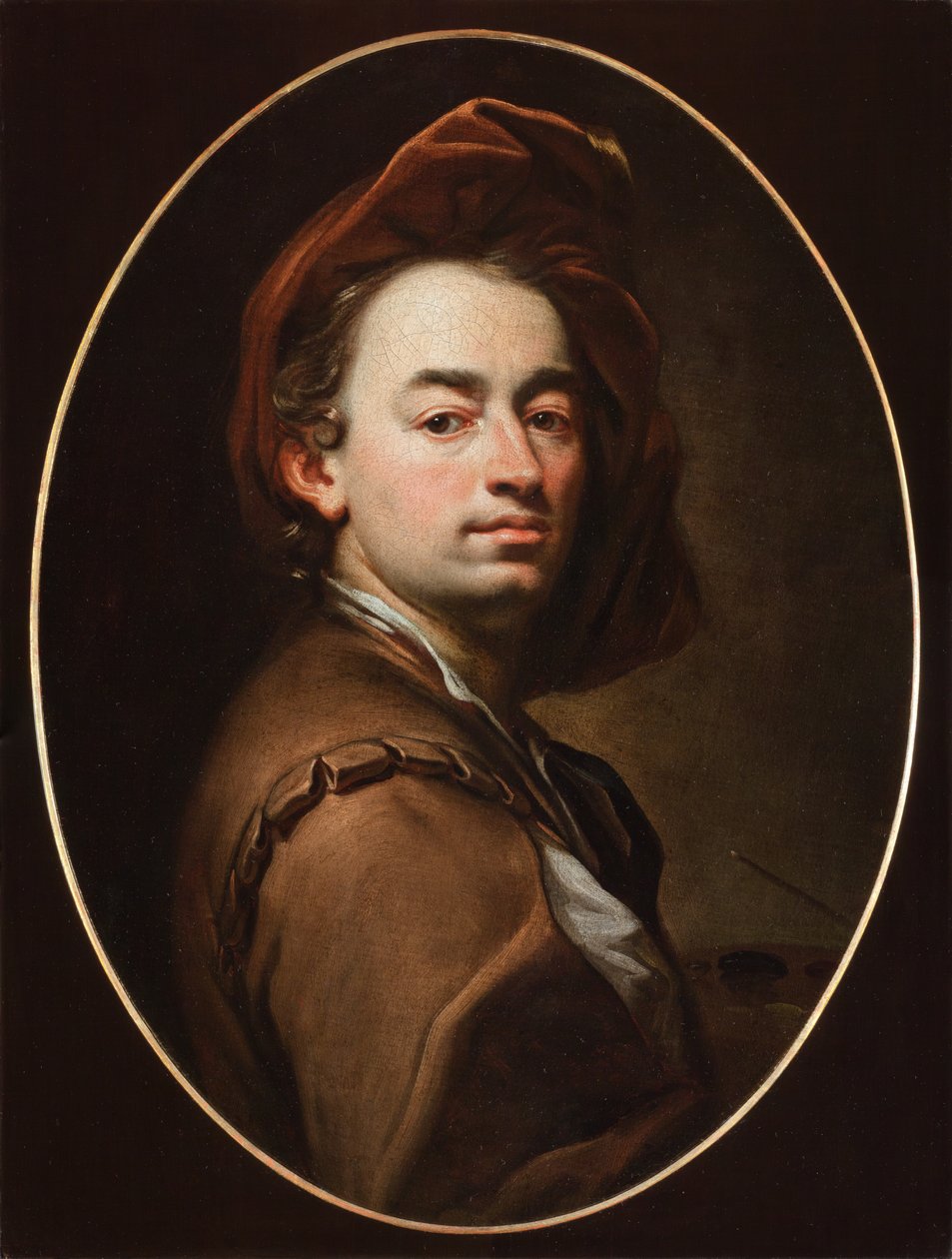 Självporträtt, så kallad Lobkowicz, c.1697 av Pitr Brandl