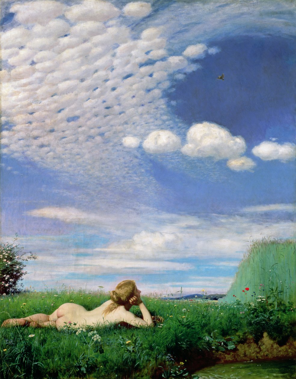 Lärkan, 1882 av Pál Szinyei Merse