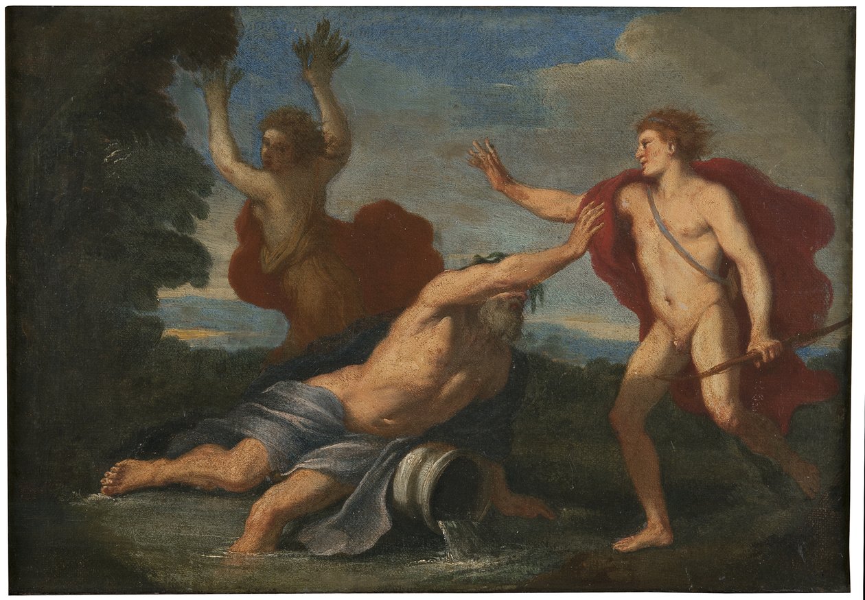 Apollo och Daphne, ca 1740 av Placido Costanzi