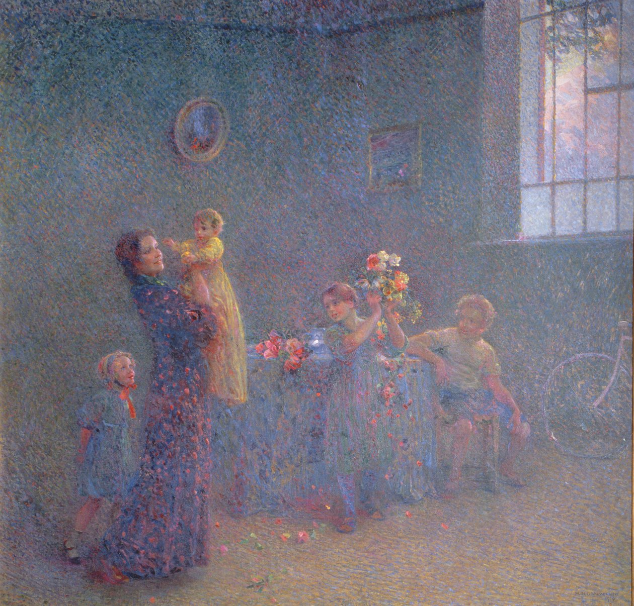 Den förstfödde, 1914 av Plinio Nomellini