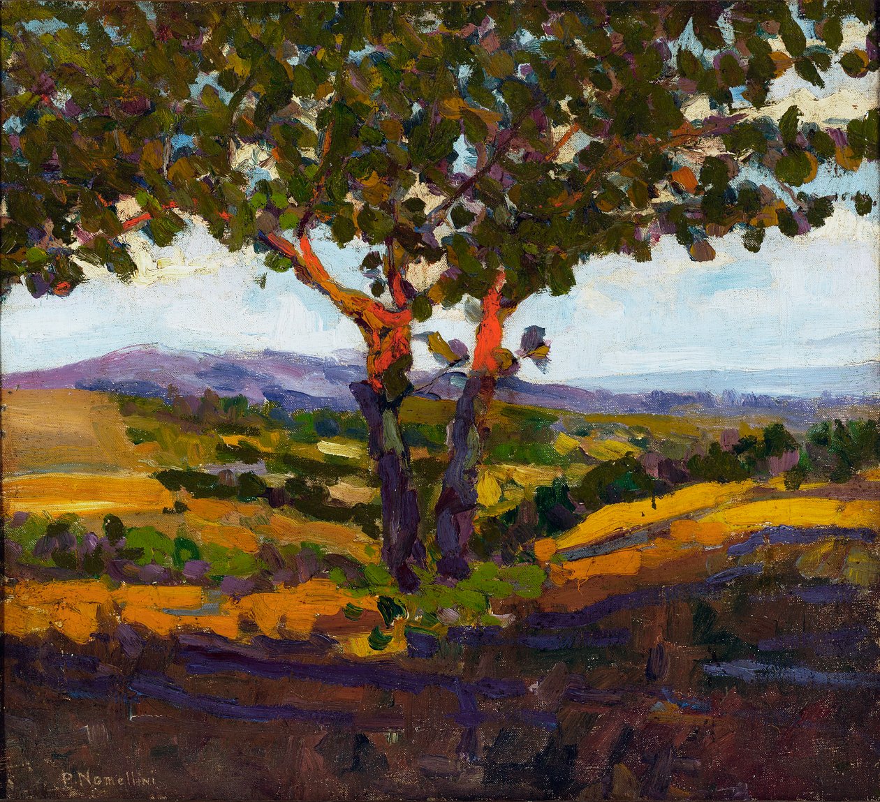 Solens hälsning, 1902 av Plinio Nomellini