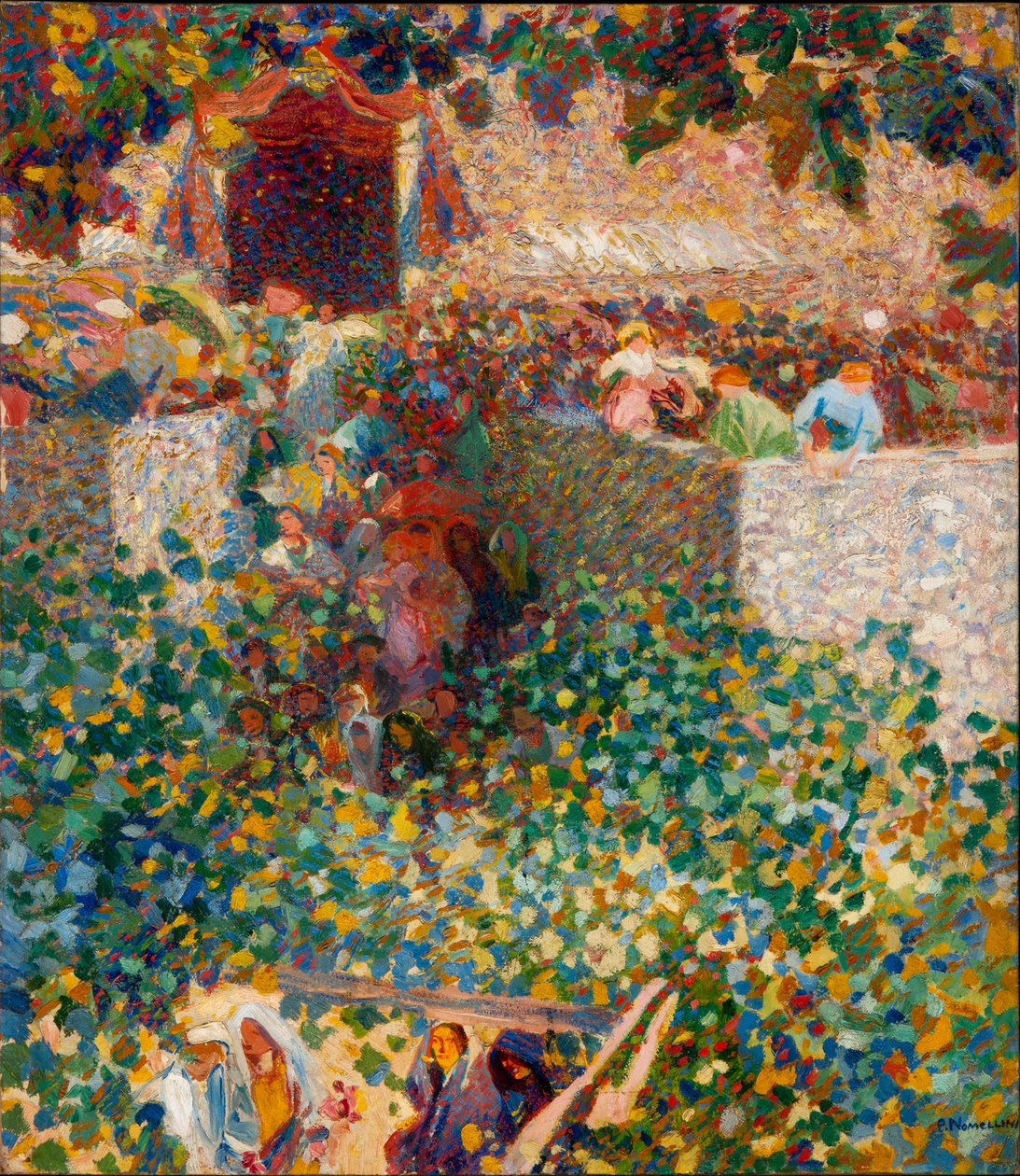 Byfest, 1912-1913. av Plinio Nomellini