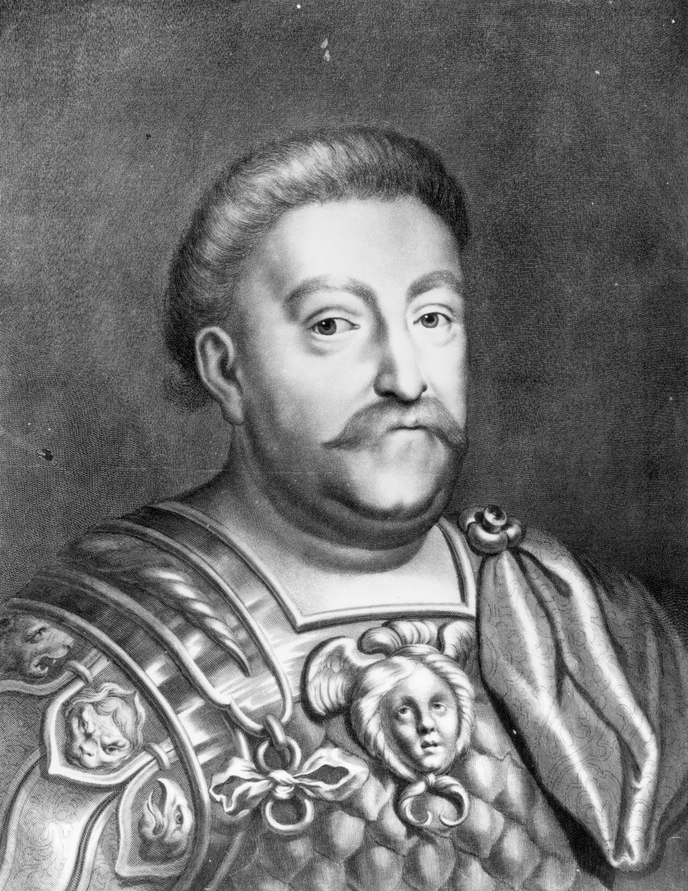 Porträtt av John III Sobieski av Polish School