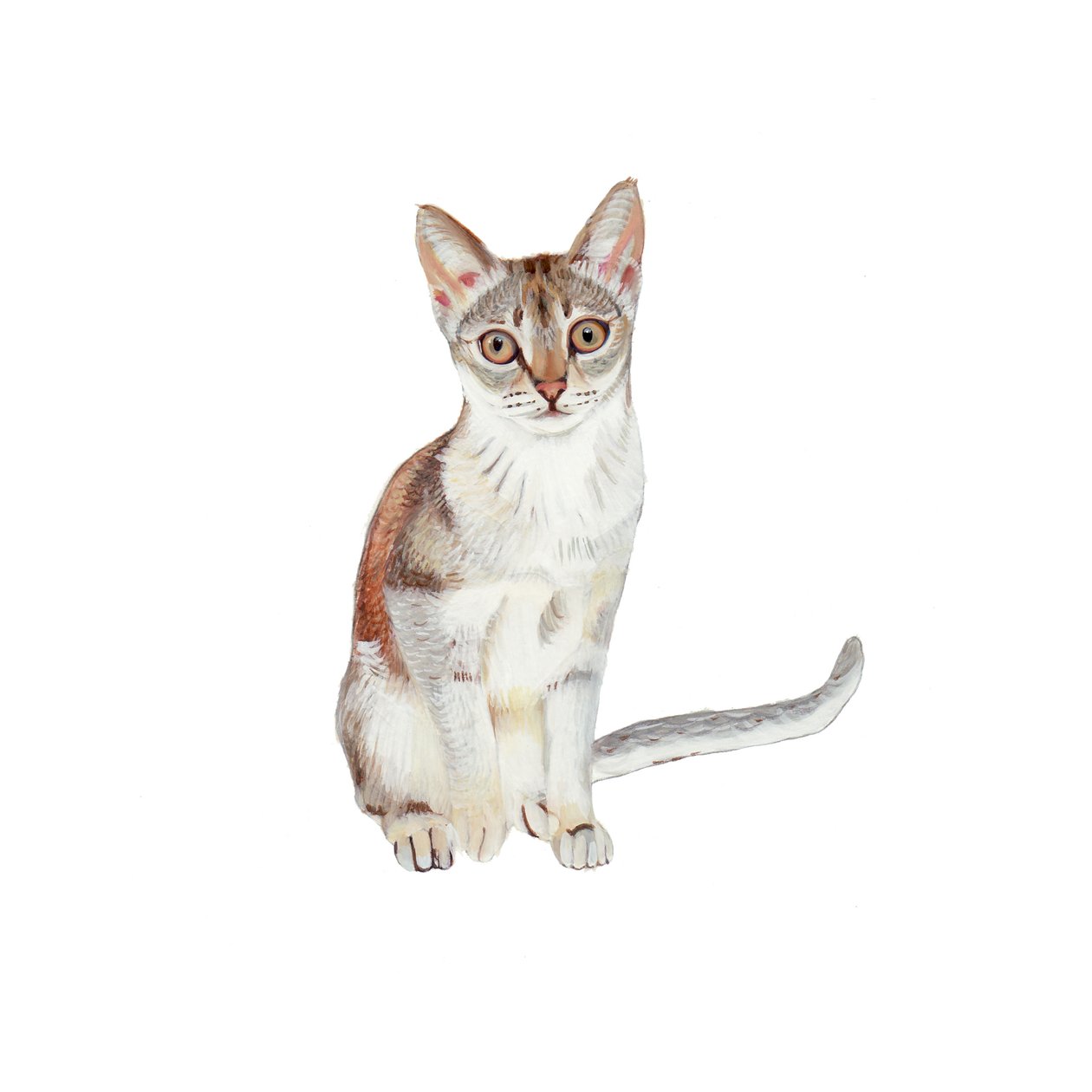 Singapura, 2014 (akvarell  gouache på papper) av Polly Horner