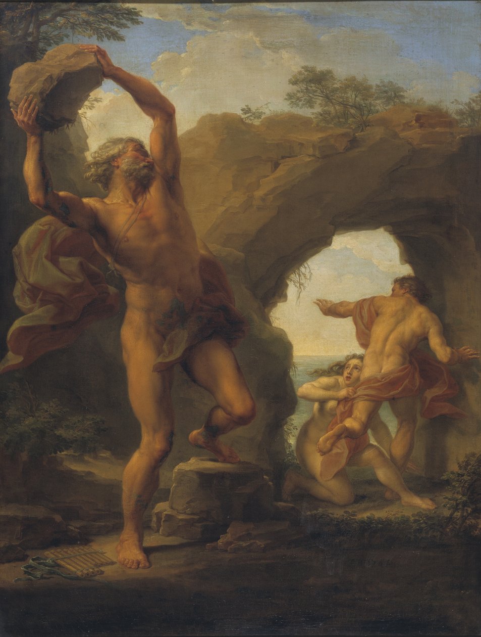 Acis och Galatea, 1761 av Pompeo Girolamo Batoni