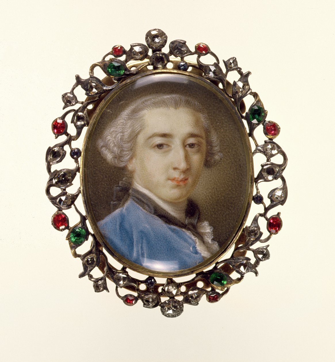 Porträttminiat av Richard Milles, ca 1758 av Pompeo Girolamo Batoni