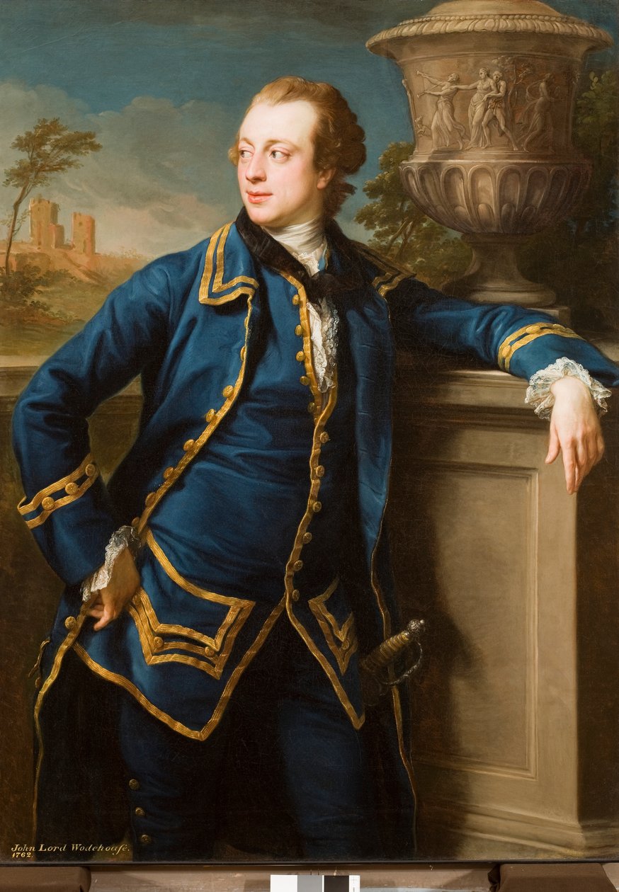 Porträtt av John Wodehouse, 1764 av Pompeo Girolamo Batoni