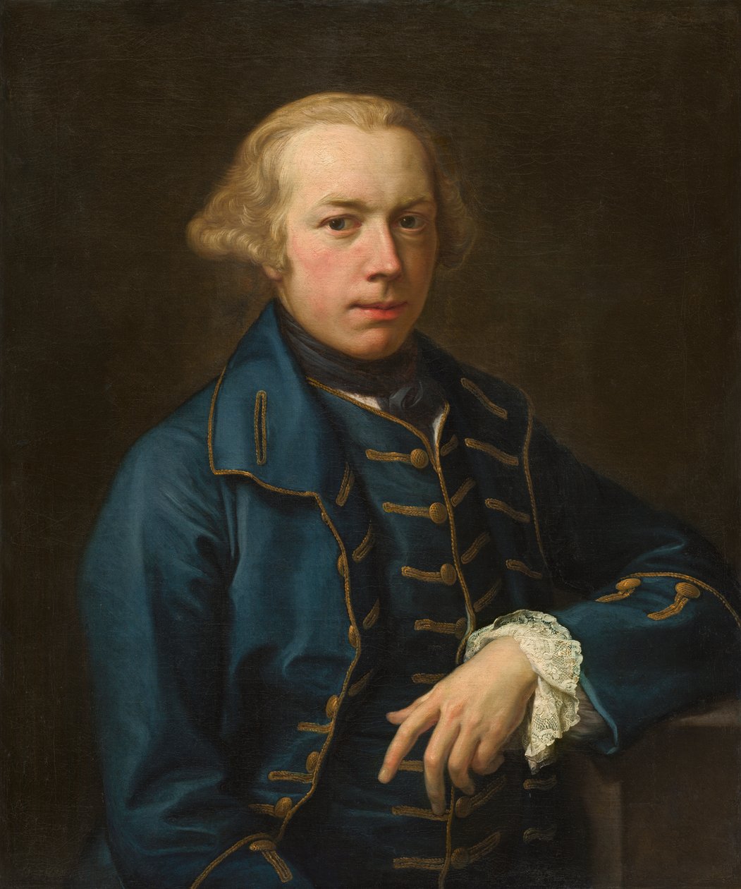 Porträtt av en gentleman, ca 1762 av Pompeo Girolamo Batoni
