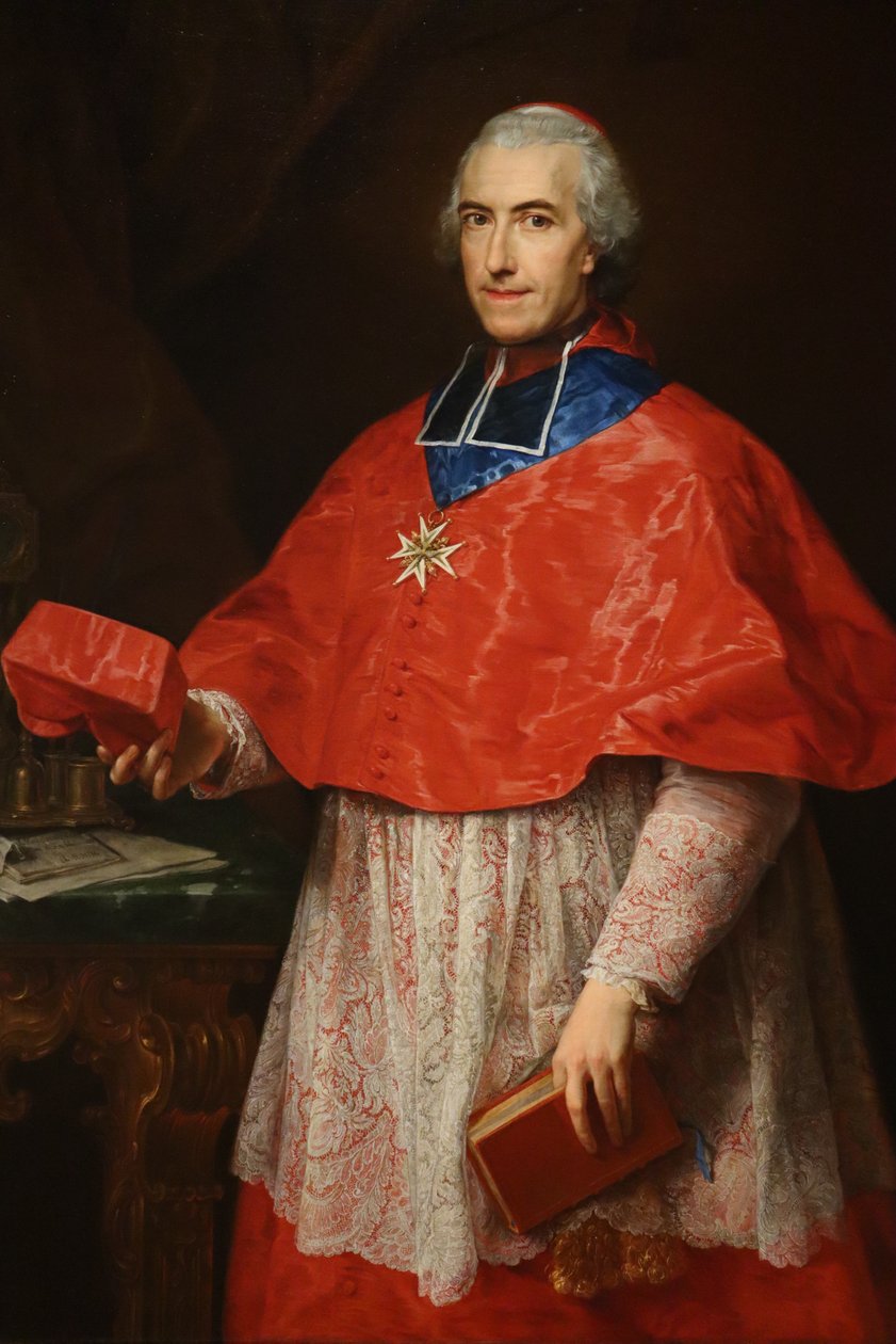 KardinalRochechouart av Pompeo Batoni
