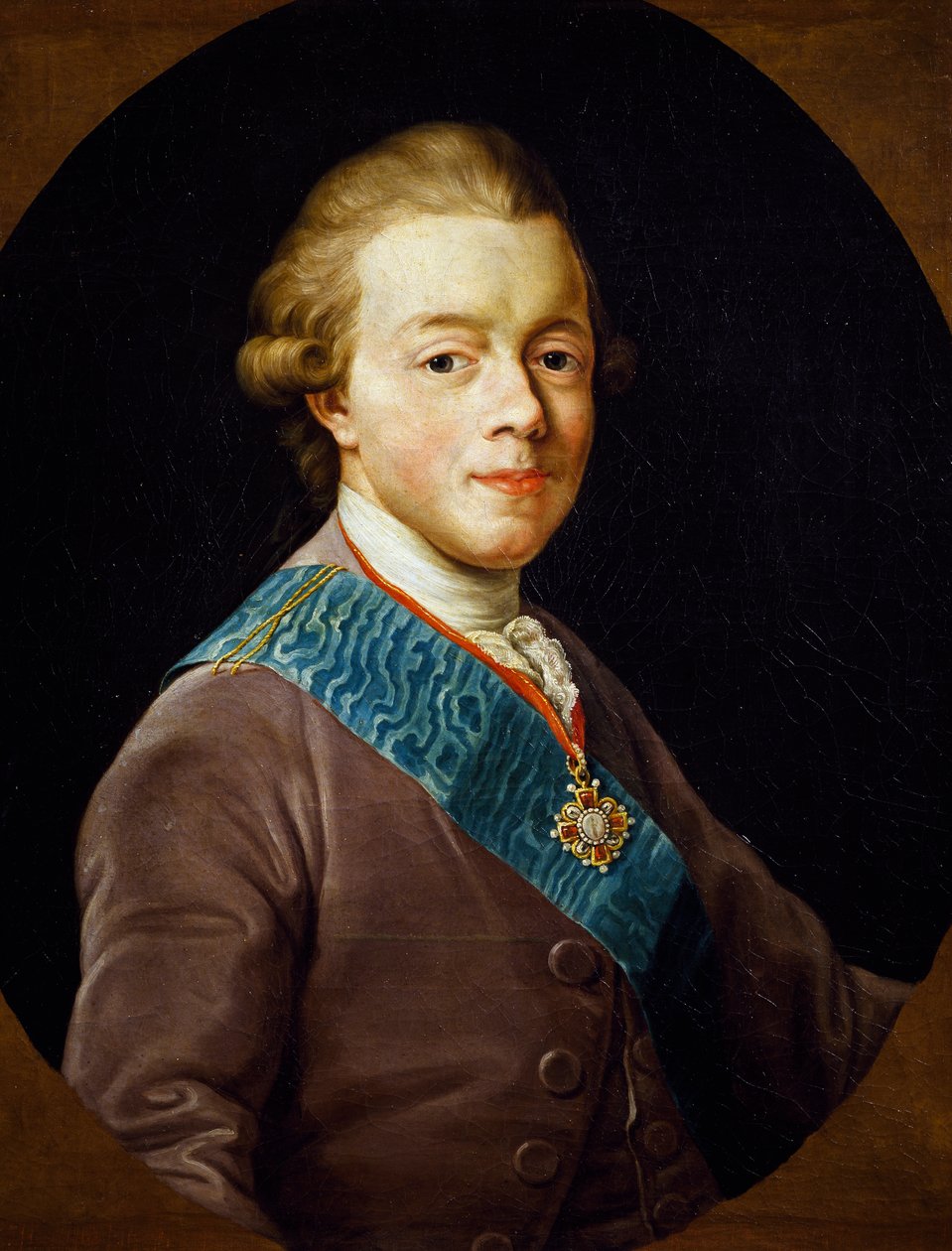 Porträtt av Paul I av Ryssland (S:t Petersburg av Pompeo Girolamo (workshop) Batoni