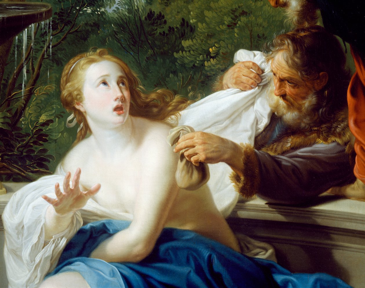 Kyska Susanna av Pompeo Girolamo Batoni