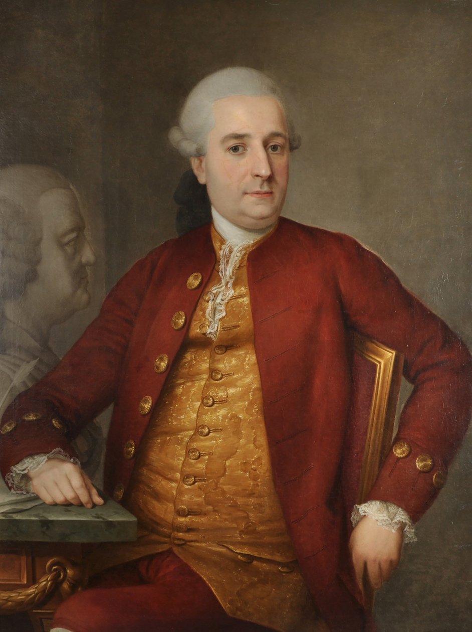 Porträtt av Johann Christian Bach 1735-1782. av Pompeo Girolamo Batoni
