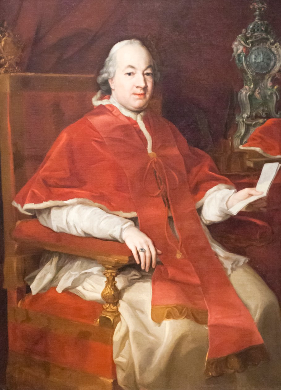 Porträtt av Pius VI av Pompeo Girolamo Batoni