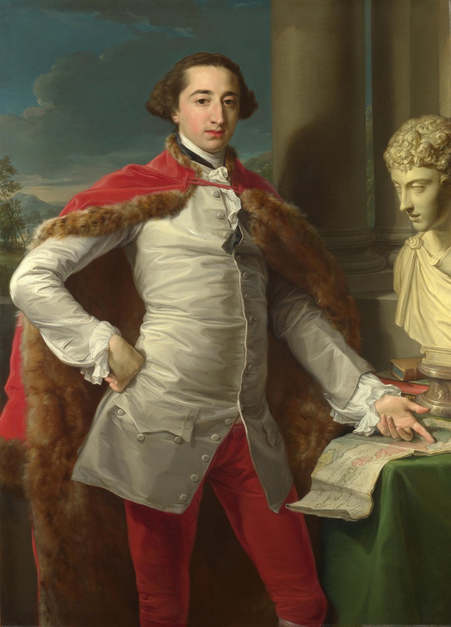 Porträtt av Richard Milles från Nackington, 1760-talet av Pompeo Girolamo Batoni