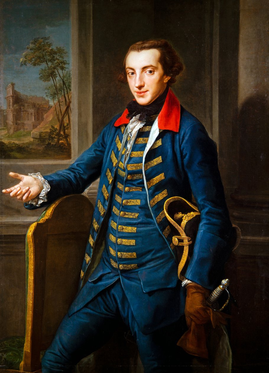Porträtt av William Weddell av Pompeo Girolamo Batoni