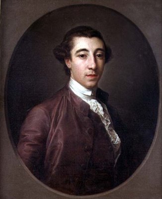Porträtt av en gentleman, möjligen pastor John Charles Beckingham av Pompeo Girolamo Batoni